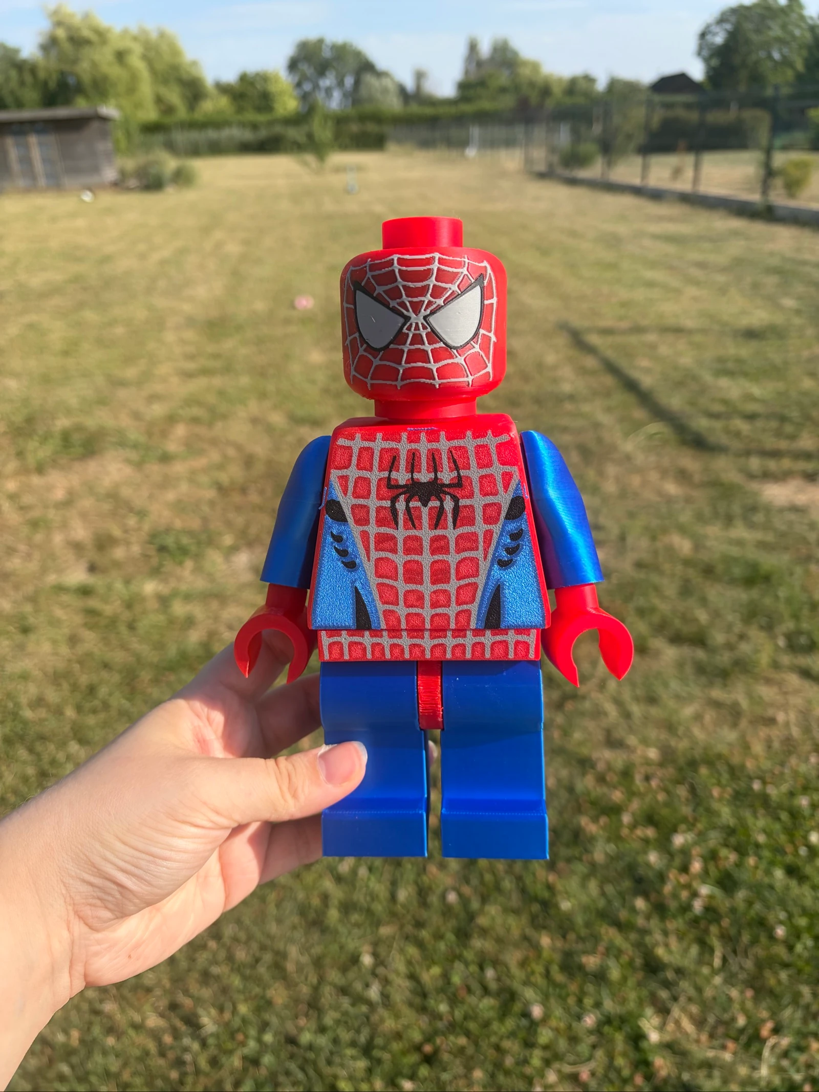 LEGO Spider-Man géant 20 cm – Impression 3D – Neuf